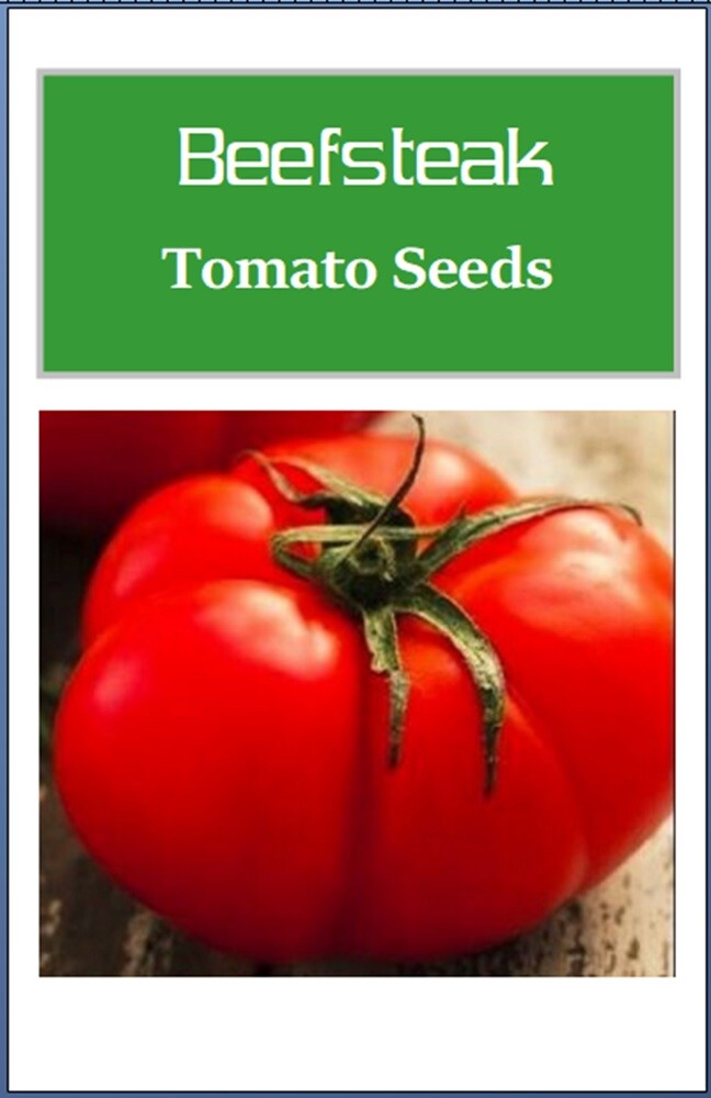 Beefsteak Tomato Seeds | Heirloom Tomato Seeds | Fresh NON-GMO Vegetable Seeds