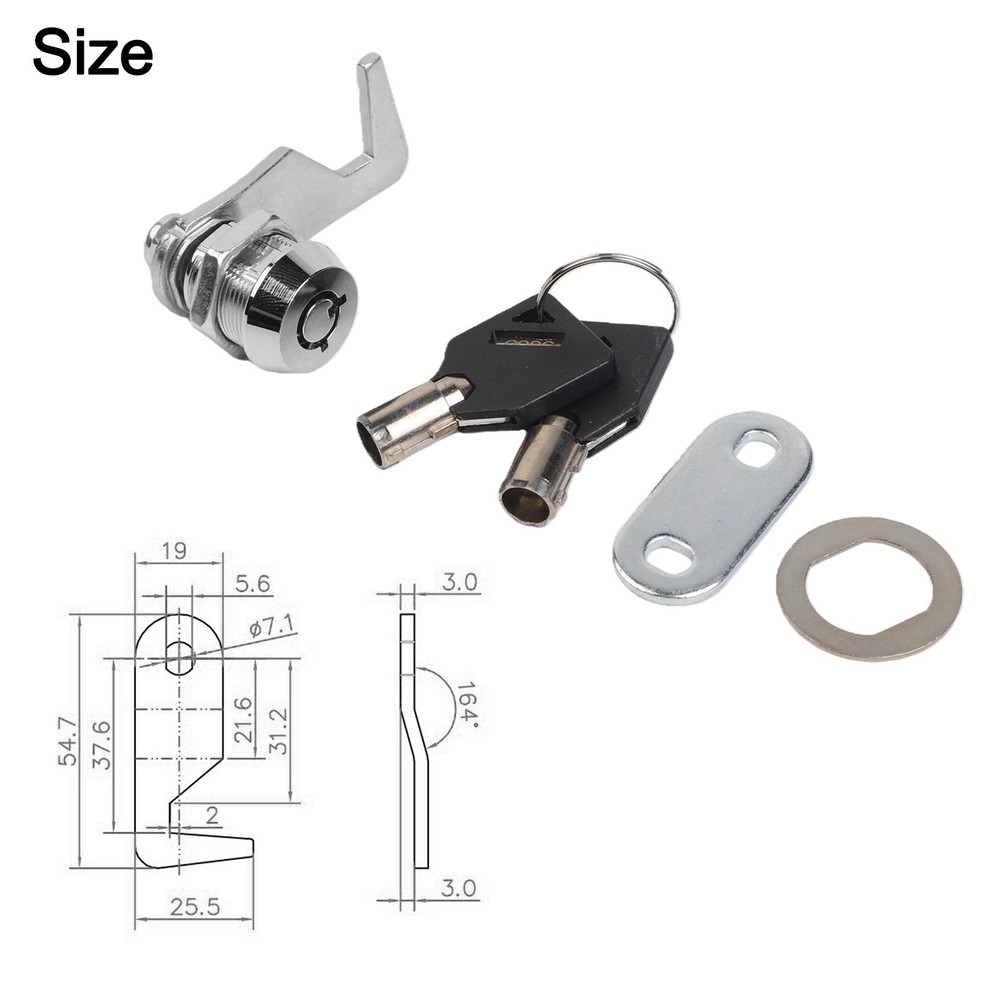 Cam Lock Electrophoretic Finish Enhanced Security Multiple Storage Units