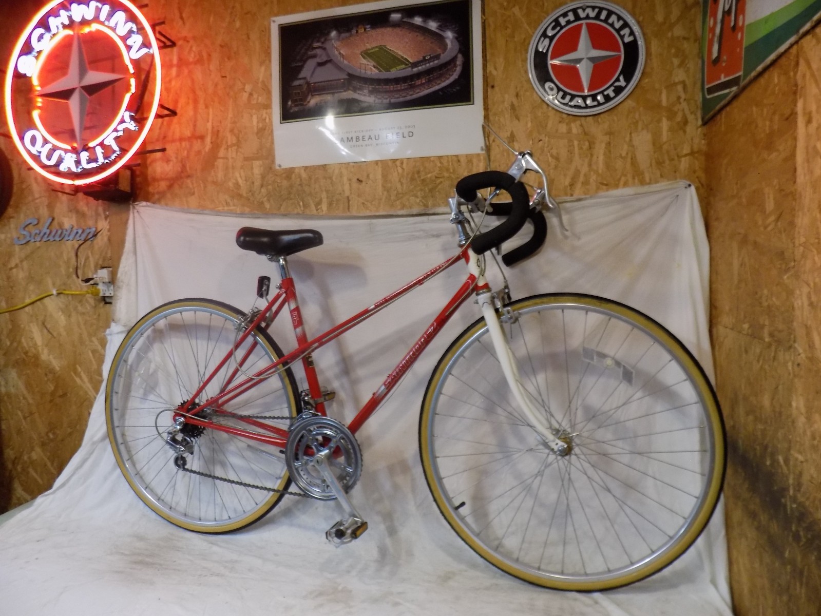 1980s SAINT TROPEZ LA RIVIERA 12-SPEED MIXTE ROAD BIKE VINTAGE RALEIGH PUEGEOT!