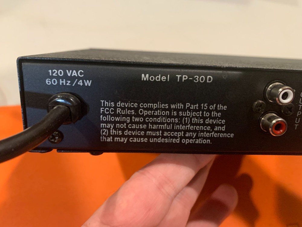 BOGEN DIGITAL AM/FM TUNER TP-30D