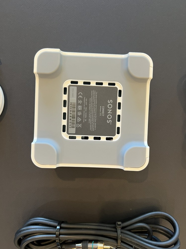 Sonos Connect 2nd Gen (S2 Compatible!) (Price For 1) BUNDLE INCLUDES CABLES!