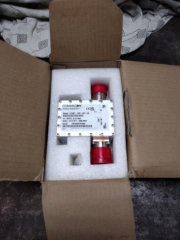 COMMSCOPE ANDREW SOLUTIONS ATSB-TOP-MF-4G LIGHTING PROTECTOR COMM SCOPE