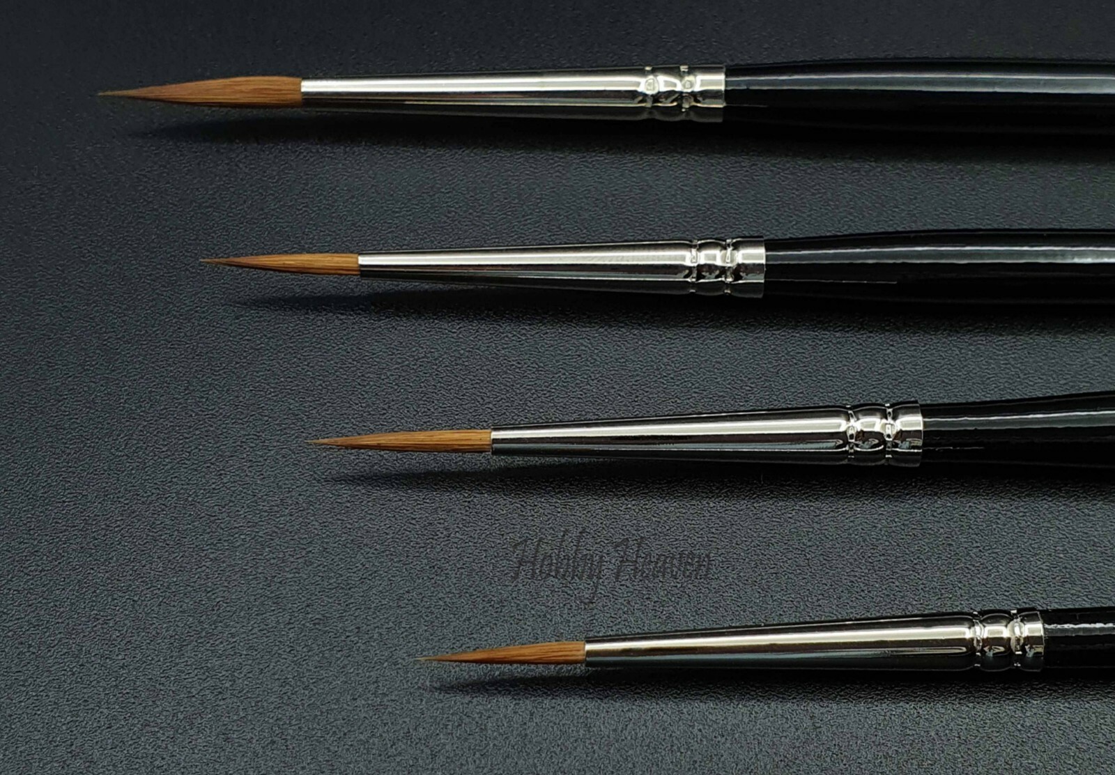 Rosemary & Co Series 8 Brush PURE KOLINSKY SABLE POINTED ROUND Full Range