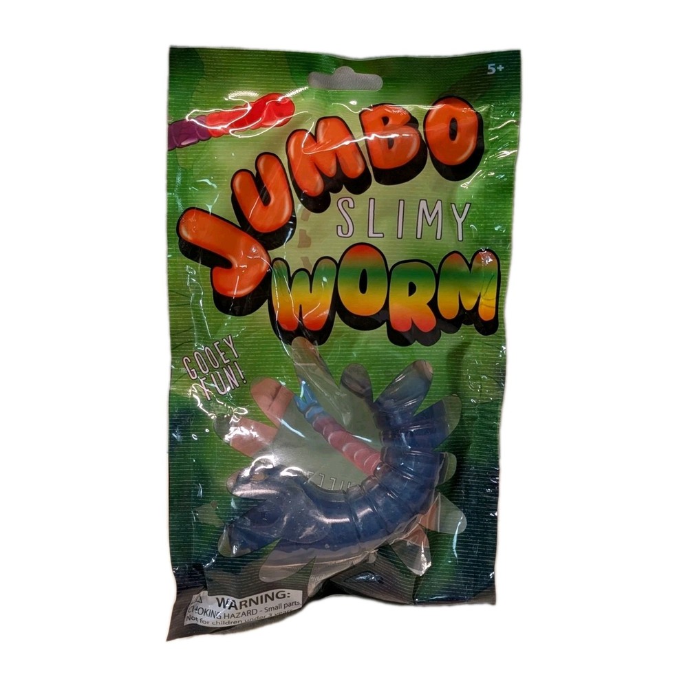 Jumbo Slimy Worm Toy