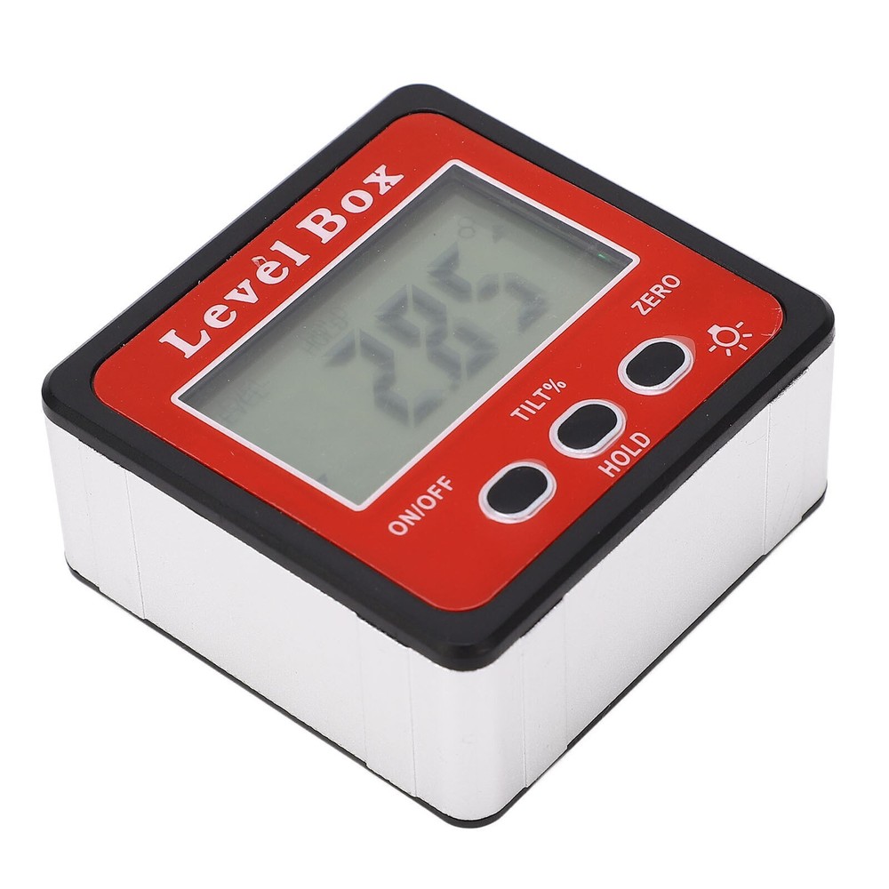 Digital Level Box Accurate Magnetic Portable Size Protractor Inclinometer