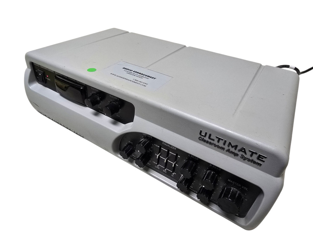 Ultimate Classroom Amp System ULT-2000 Dual Channel Receiver Tested