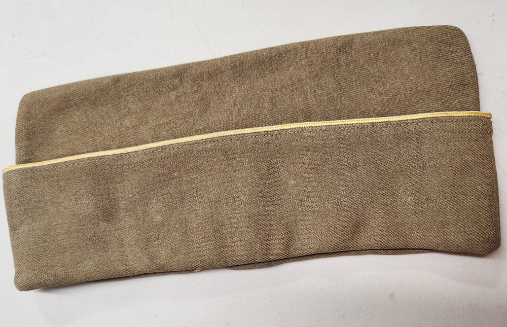 Vintage US EM QUARTERMASTER Piped Garrison - Overseas Cap #42