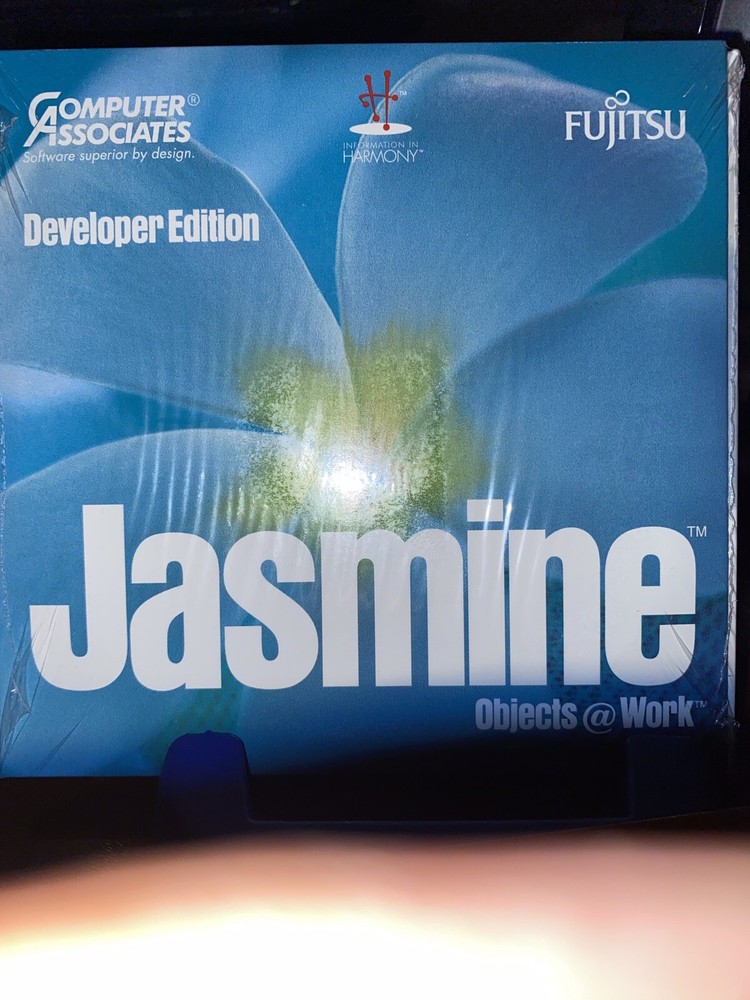 Brand New in Shrink Wrap. CA Jasmine Object@Work Developer Edition v1.21 NFR