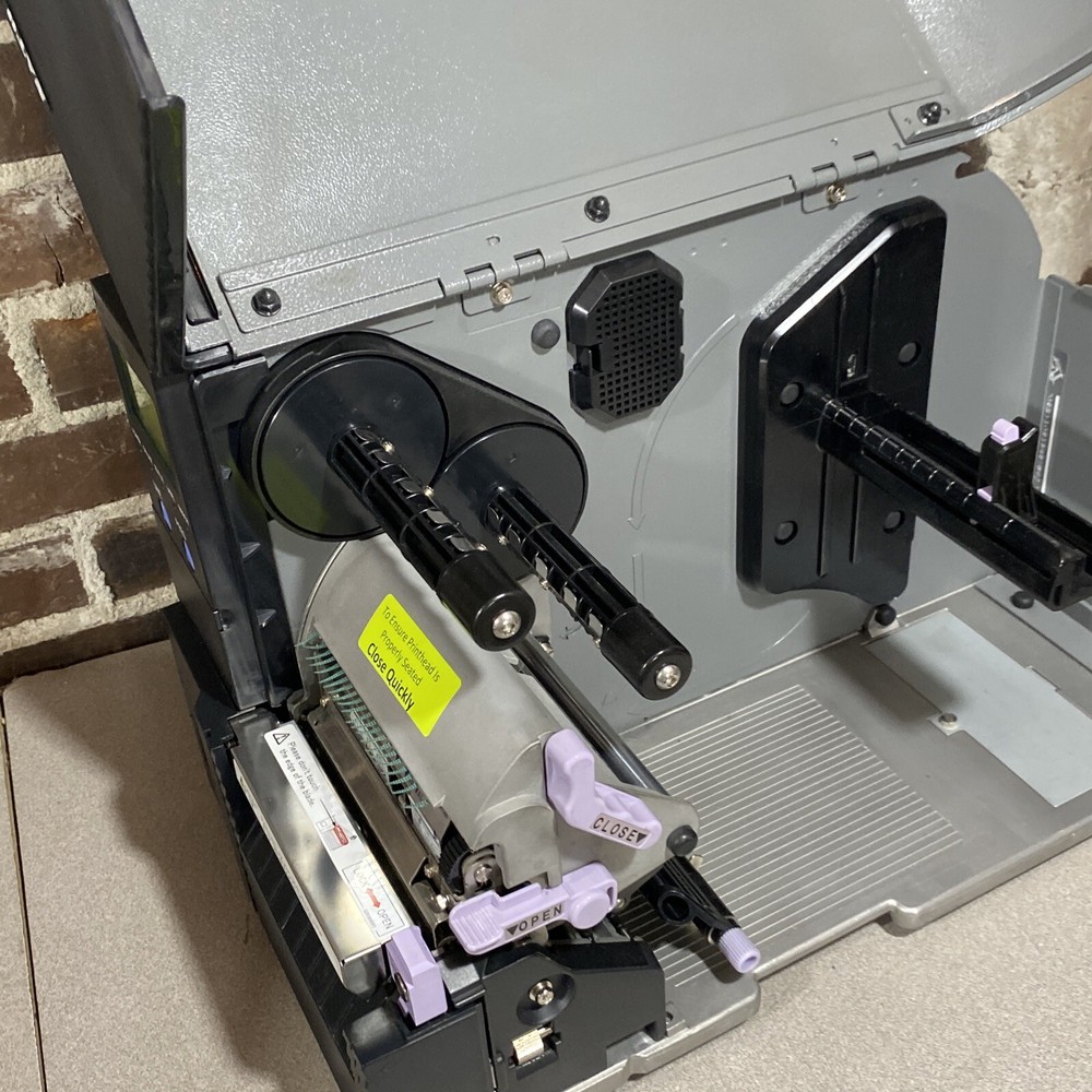 EXTRA NICE - SATO GT412E Boot Up GT408e THERMAL BARCODE PRINTER