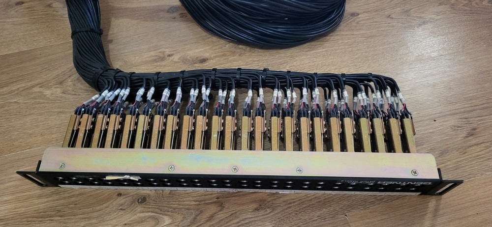 Gentner pre-wired patch panel 920-241-001 with the cables attached (2 available)