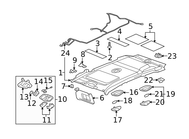 Genuine GM Microphone 13502229