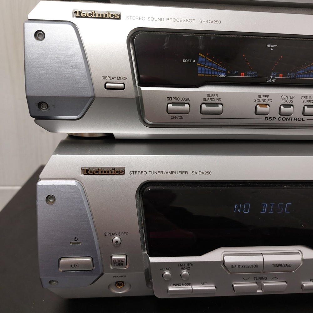 Technics Stereo Tuner and Sound Processor SA-DV250 / SH-DV250