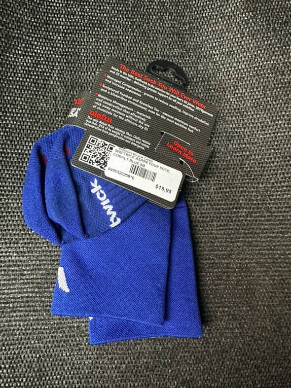 SWIFTWICK ASPIRE FOUR SOCKS- COBALT BLUE- S