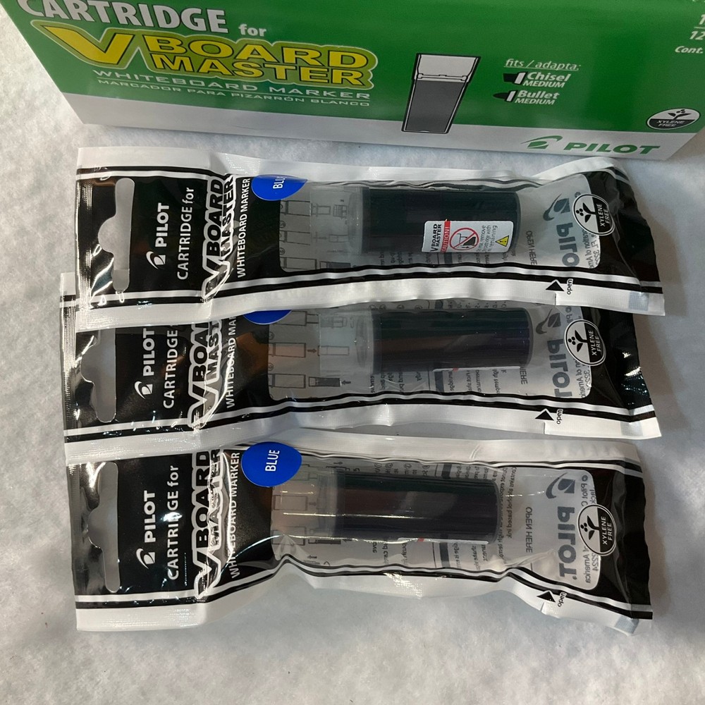 ✒️ Pilot V Board MasterRefill Ink - 6 PACK Whiteboard marker refill set
