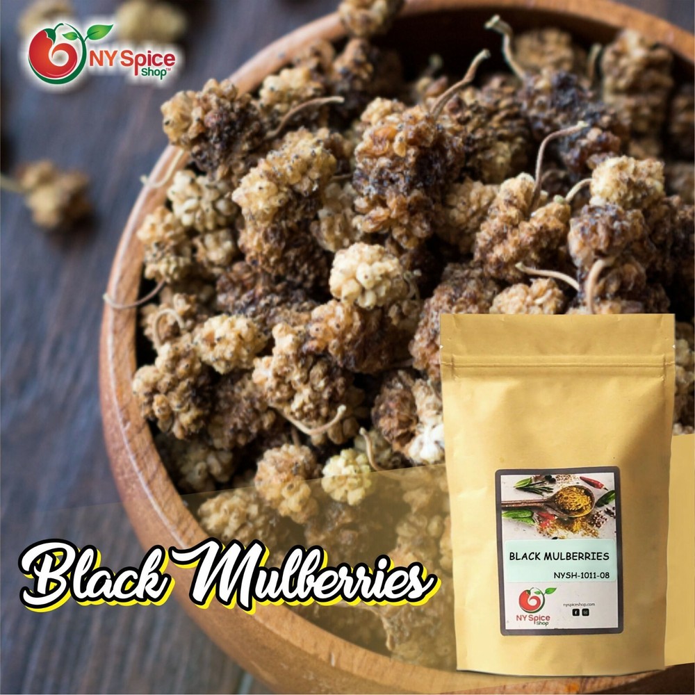 Black Mulberries Dried Fruit Item Weight 4oz-3lb