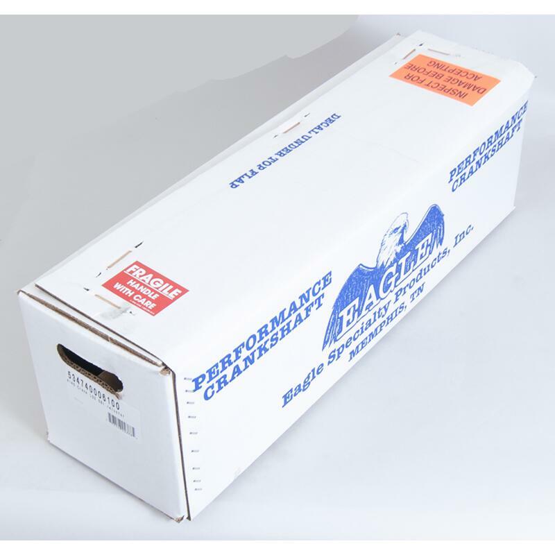 Eagle Crankshaft 534740006100; 4140 Steel 4.000" Stroke 58t for Chevy LS