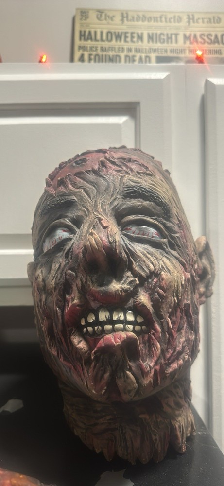 Zombie Severed Head for Halloween