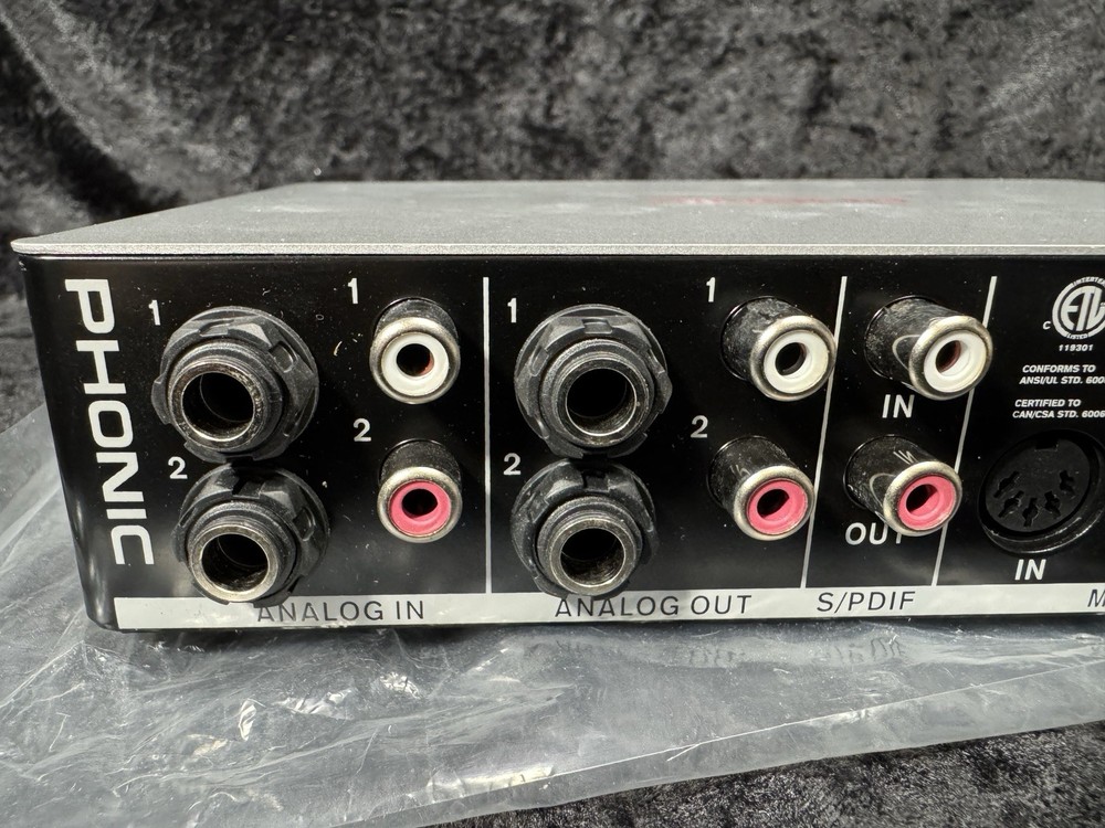 Phonic Firefly 302 Plus Portable Firewire Audio Interface T3 **NEW..!!