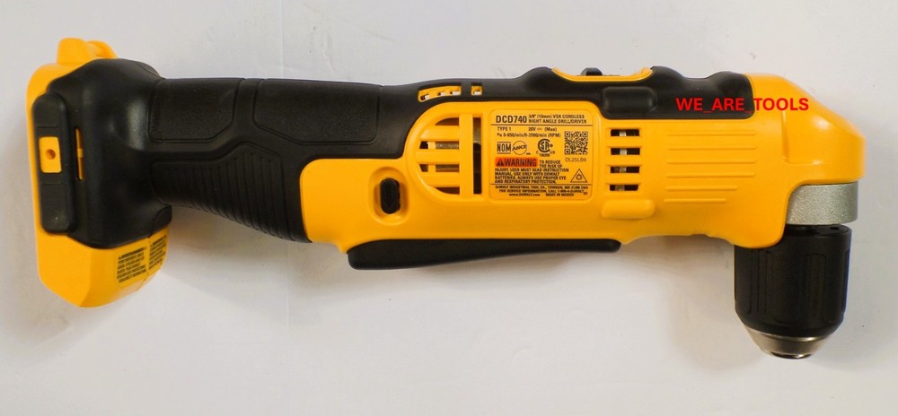 DEWALT DCD740 20V MAX 3/8" Right Angle Cordless Drill 20 Volt DCD740B