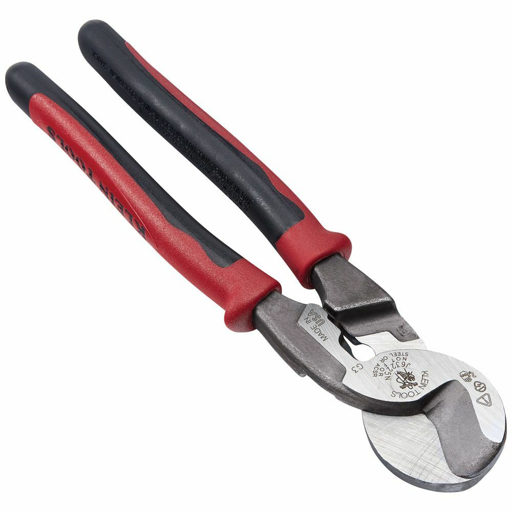 Klein Tools J63225N Journeyman High-Leverage Wire Cable Cutter and Stripper