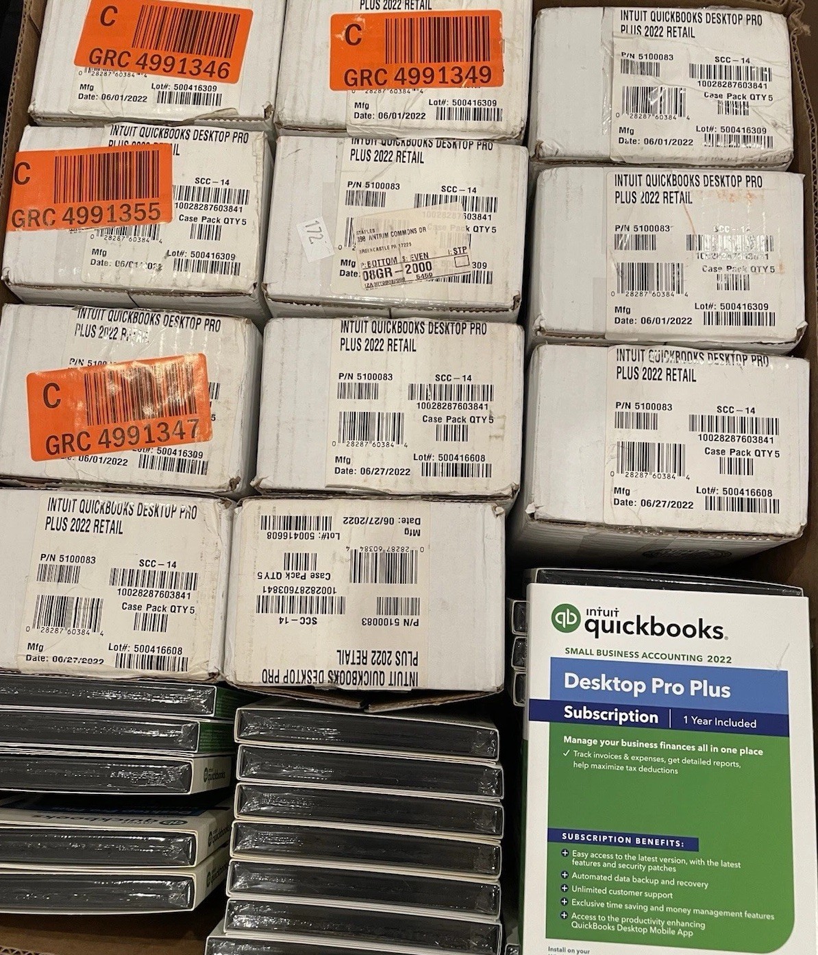 SEALED Intuit Quickbooks Desktop Pro Plus Small Business Accounting 2022