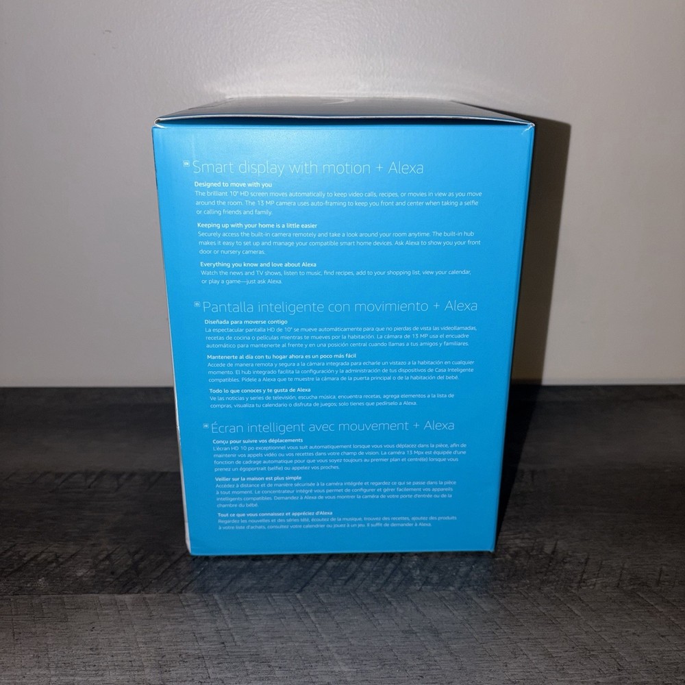 Amazon Echo Show 10 3rd Generation Smart Display & Speaker Charcoal NEW!