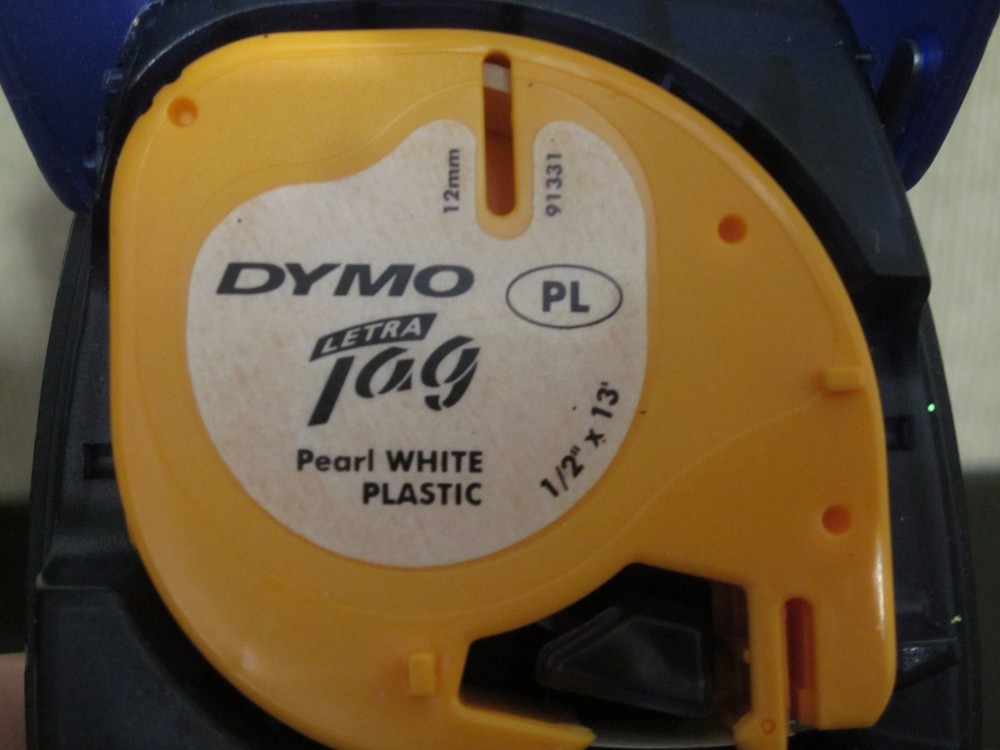Dymo Letra Tag Blue 2000 Handheld Label Maker Printer