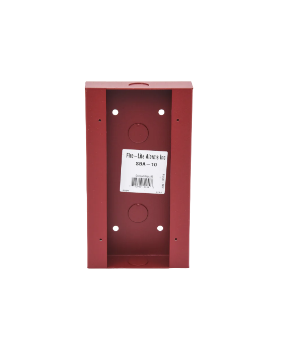 FIRE-LITE SBA-10 -Back Box (RED)