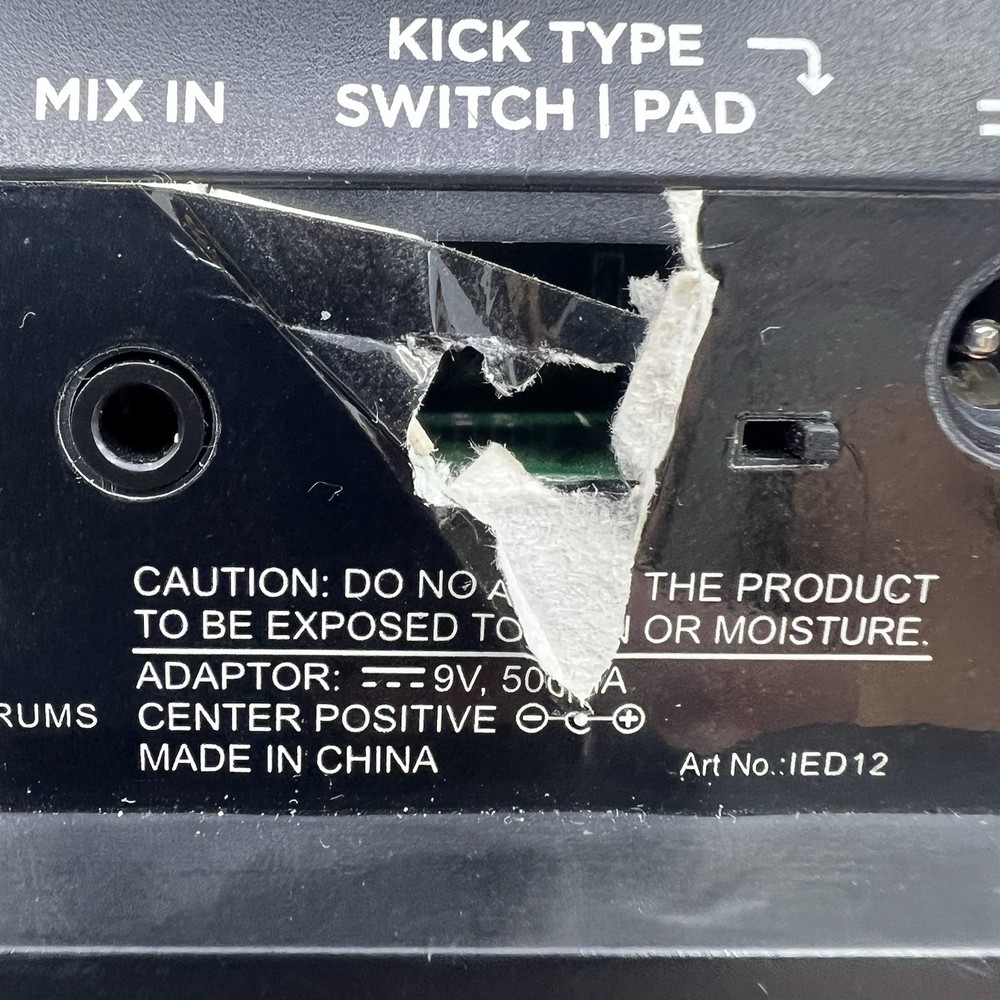 ION Sound Session Drums Electronic Control Module IED12 + AC plug | Tested, Work