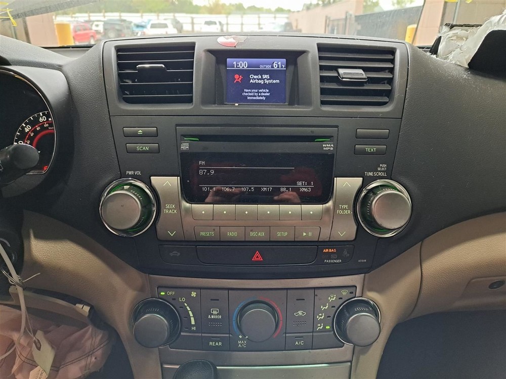 Rear 2012 Highlander Display Screen Sku#4257147