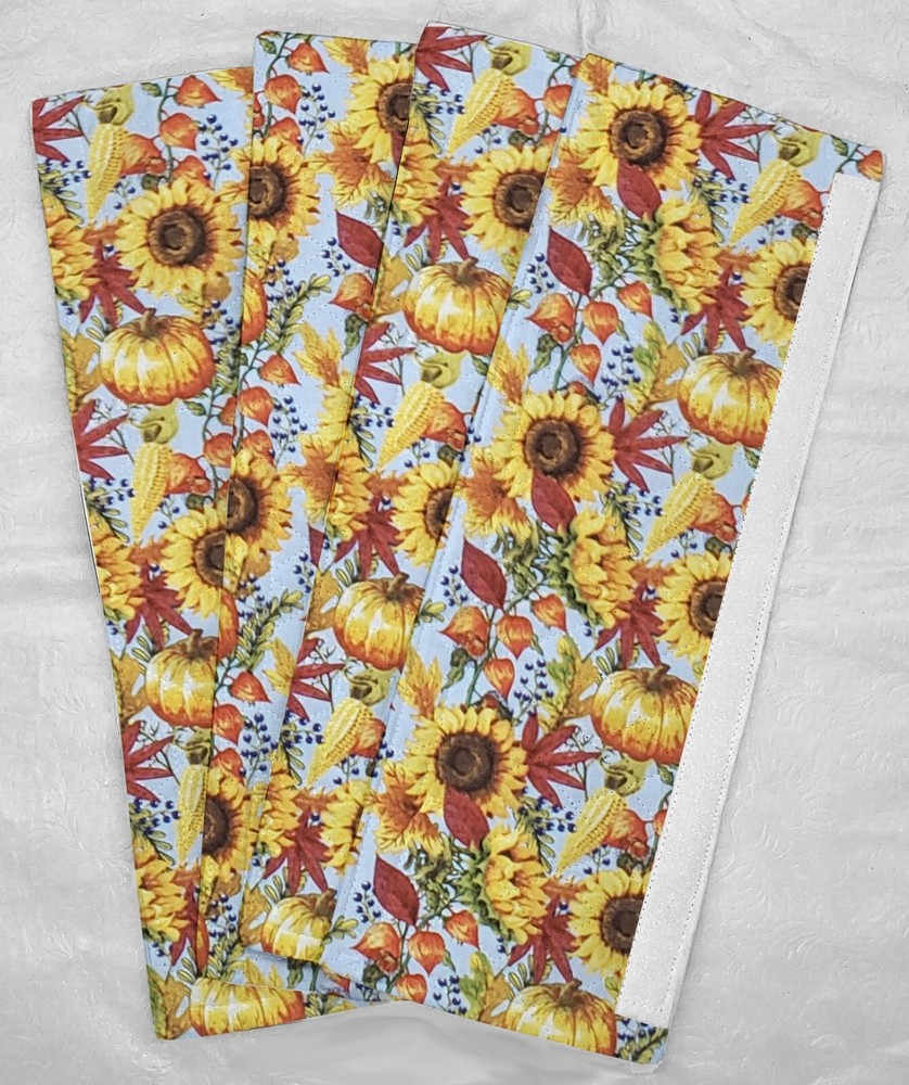 Fall Pumpkin Sunflowers Corn Refrigerator Oven Dishwasher Handle Covers