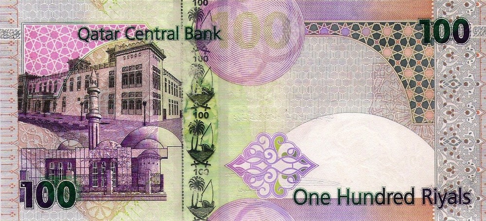 QATAR, 100 Riyals, 2007, P26, UNC