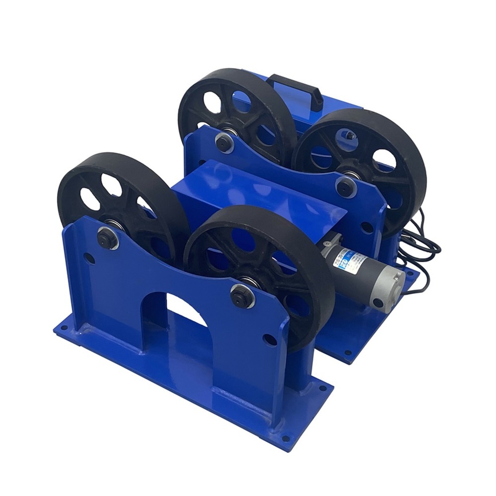 110V 1T Tank Pipe Welding Turning Rolls Welding Support Positioner Roller