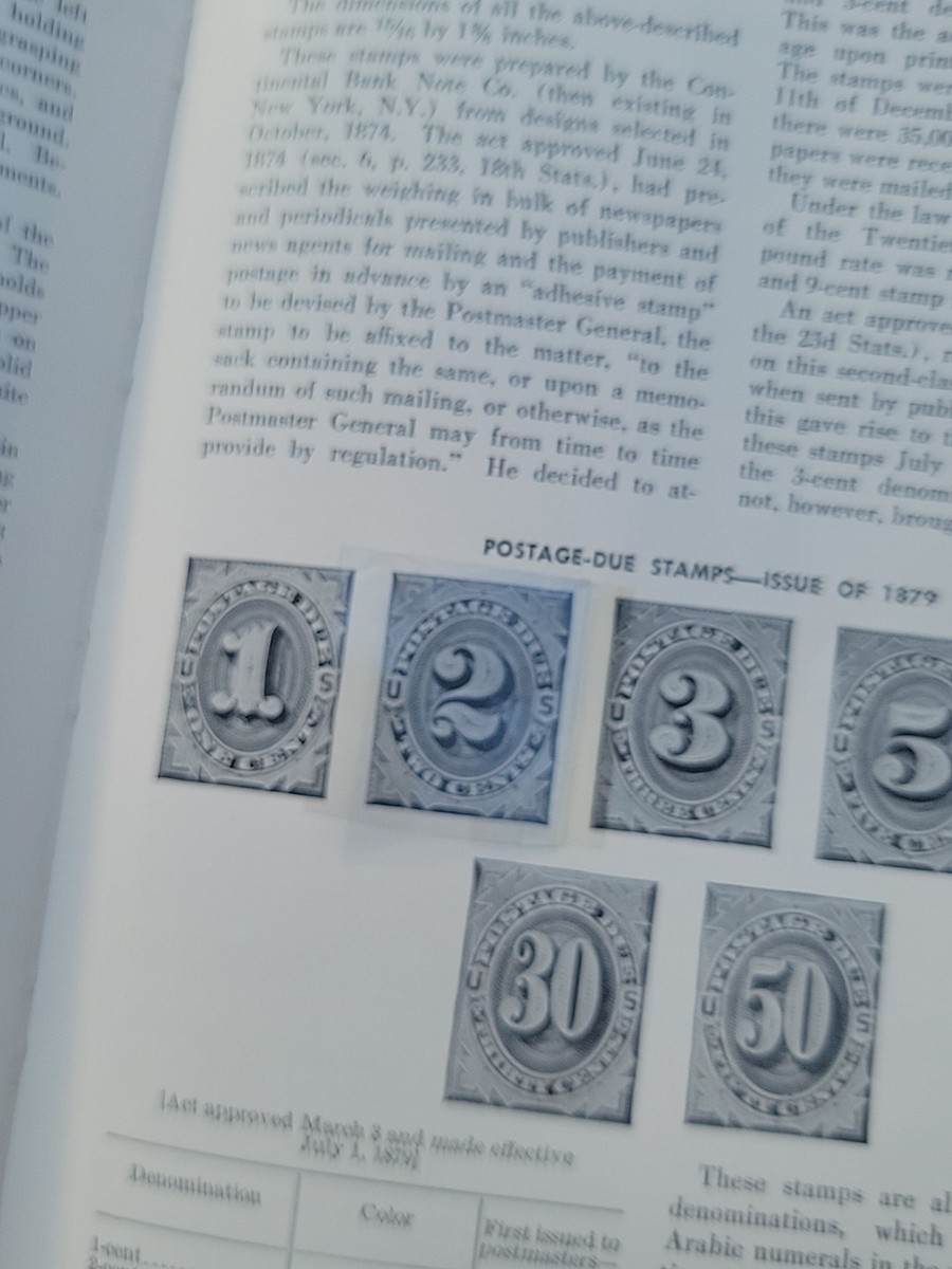 Postage Stamps of the United States 1847-1963 Post Office Dept Postmaster *READ*