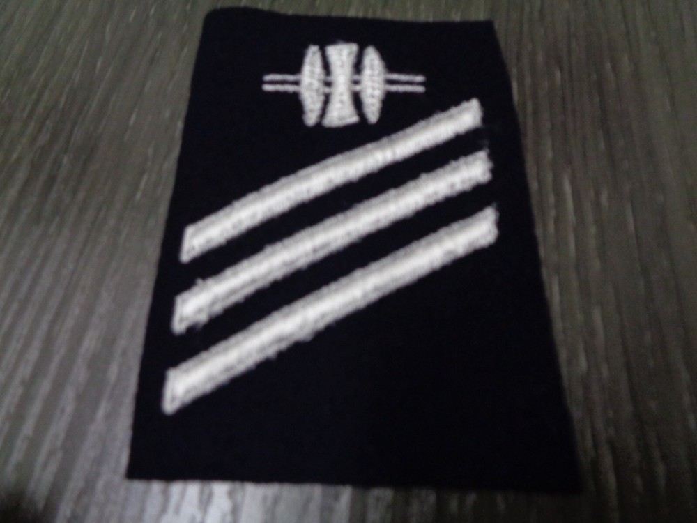 Military US NAVY Opticalman Mate E-3 Mark Patch BLUES VIETNAM ISSUE SQUARE