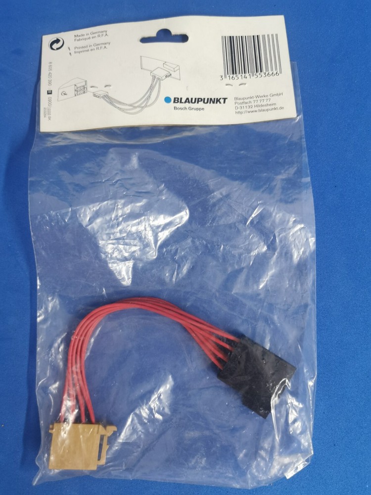 Blaupunkt Steering Wheel Remote Control Interface 7607647093 ISO-ISO