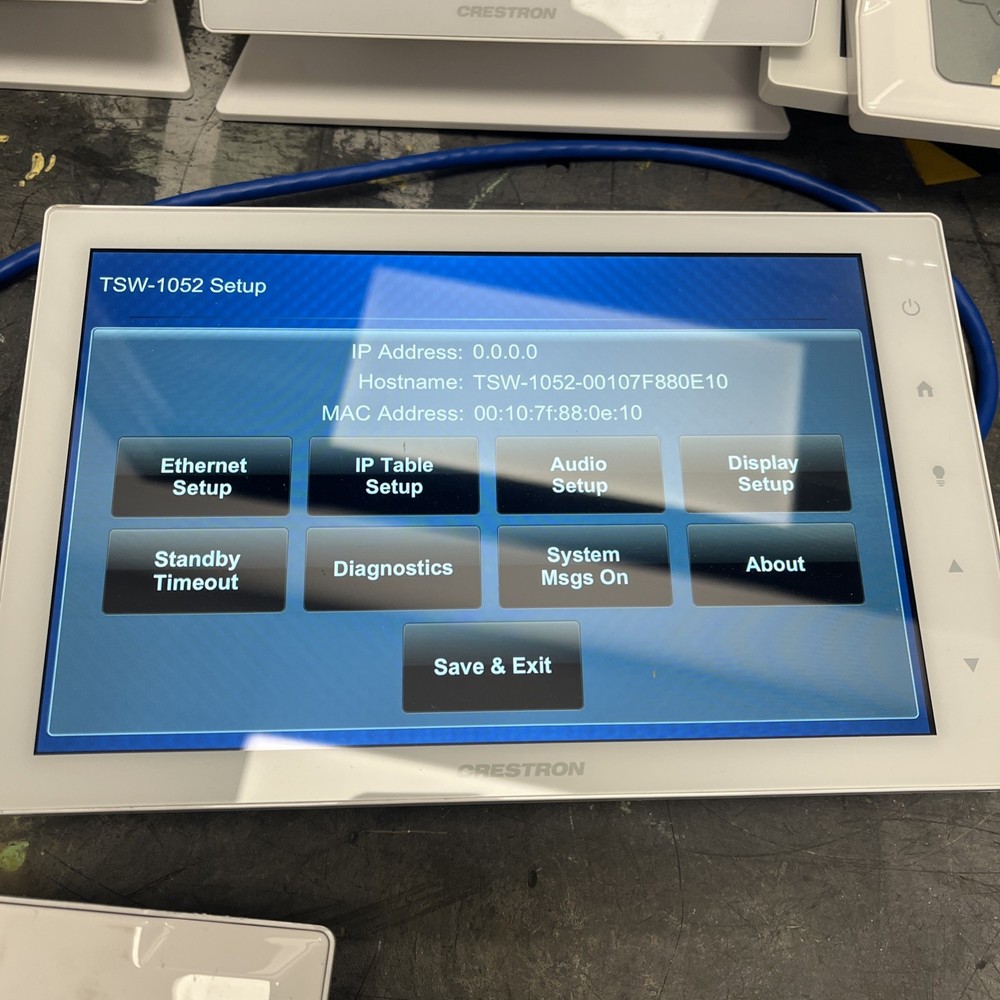 Crestron TSW-1052-W-S