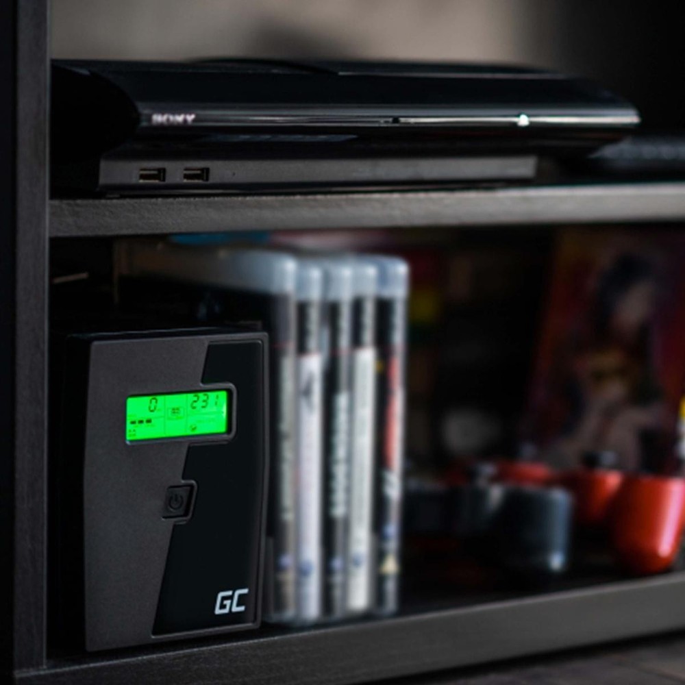 Ups 800va 480w LCD Group Continuity' Protection Embossed Computer Lightning PC _