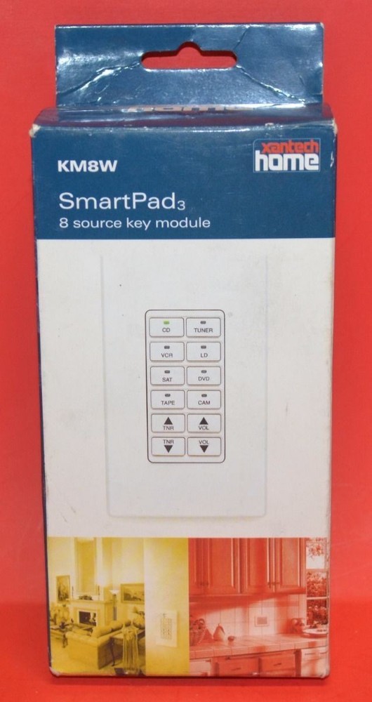 Xantech Home SmartPad3 8 Source Key Module KM8W 042777310036
