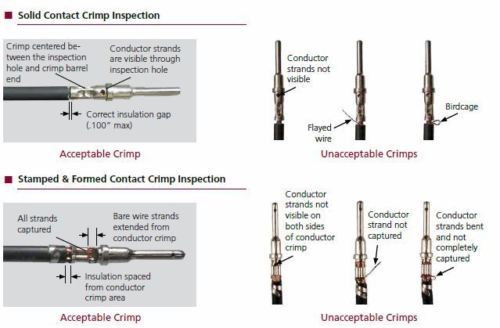 Black Deutsch DT Series 12-Pin Flange Connector Kit 14-16AWG EZ crimp pins, USA