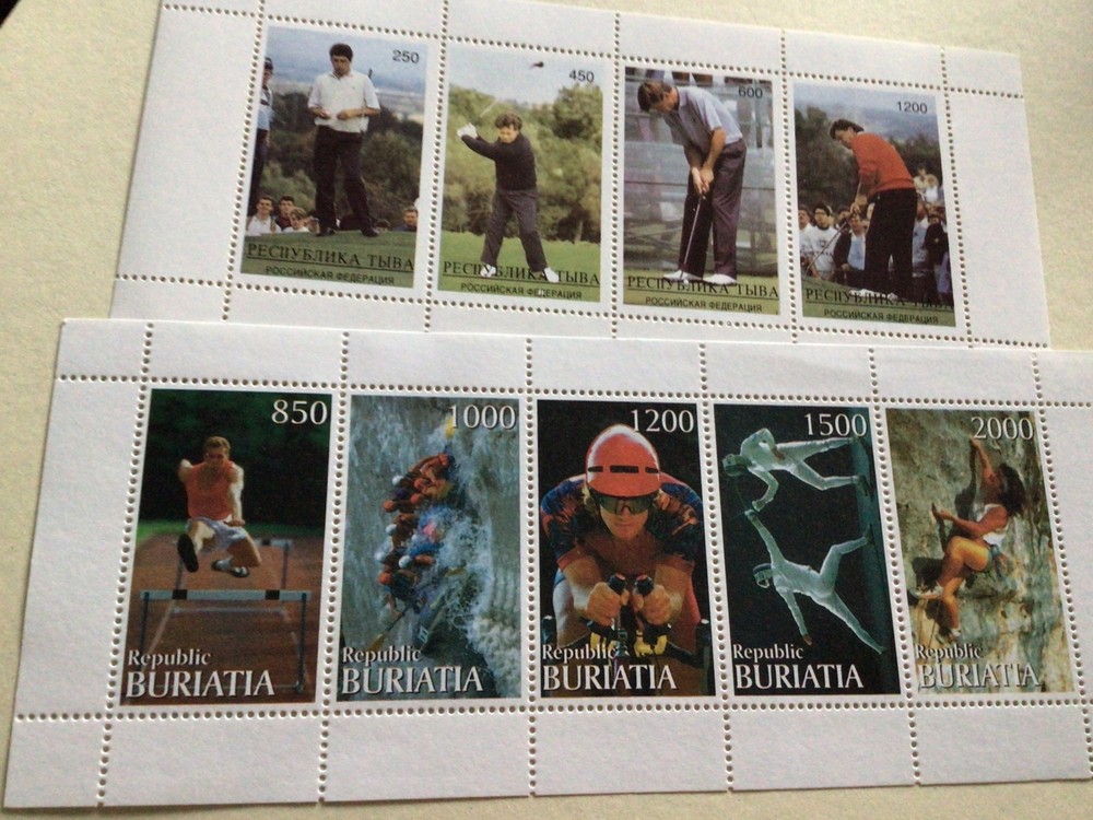 Famous Faces Personalities Stars stamp sheets Ref R49353