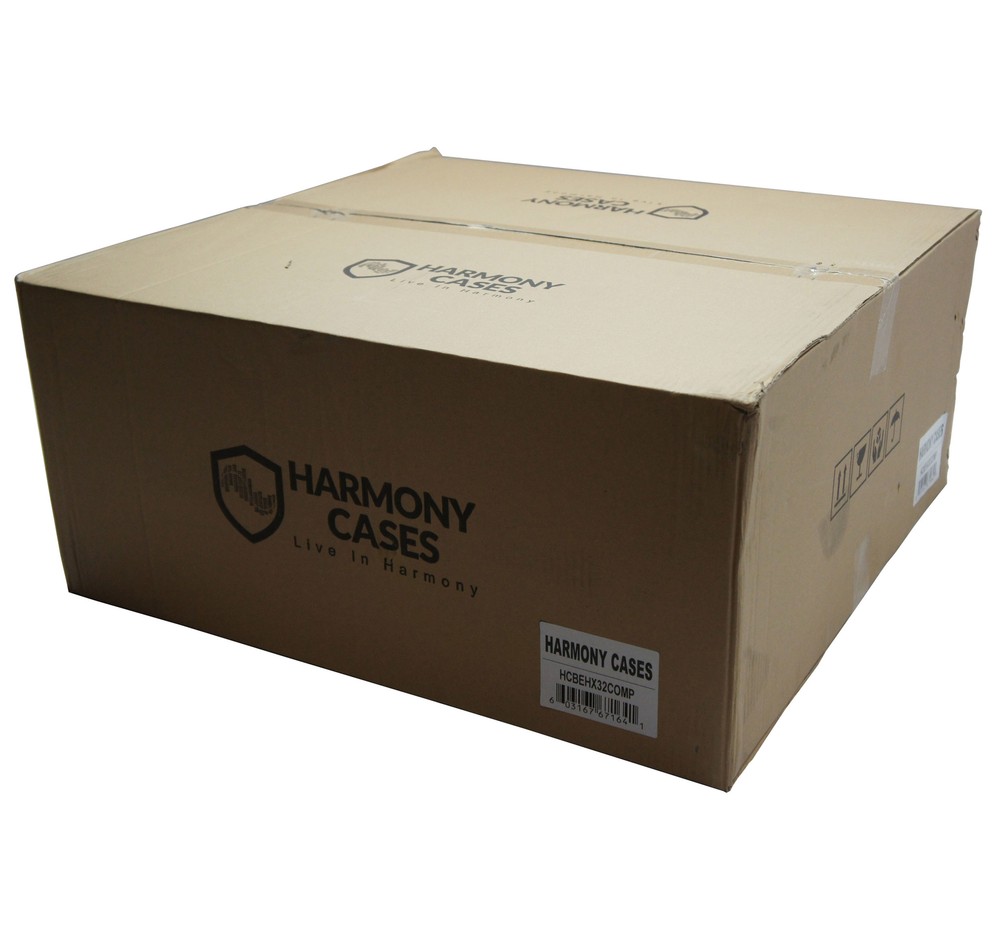 Harmony HCBEHX32COMP Flight Transport Road Custom Case for Behringer X32 Compact