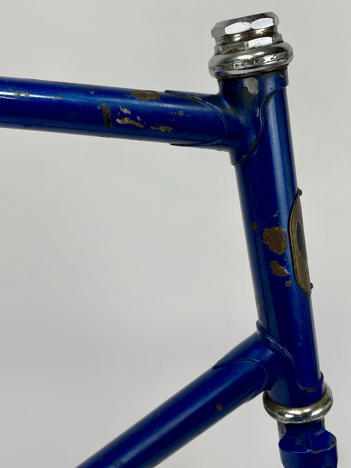 1977 Trek TX300 24” Frame And Fork Set Road Bicycle Waterloo WI USA Made