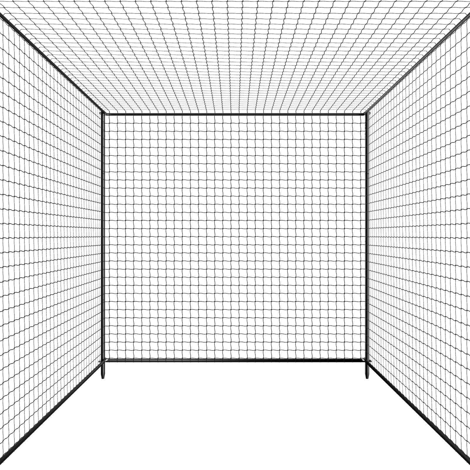 Uimoso Baseball Batting Cage 35 x 10.5 x 10.2FT for Indoor and Outdoor Use