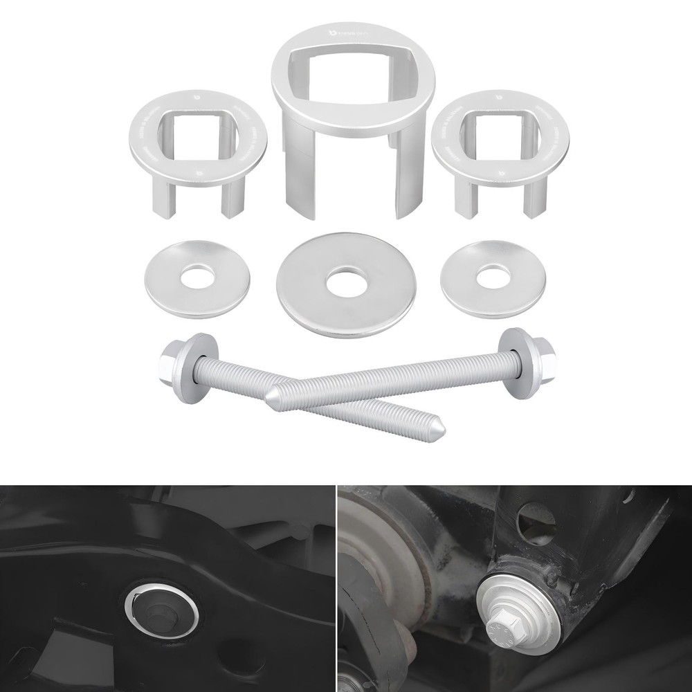 Billet Aluminum Differential Mount Inserts Kit For BMW E87 E82 E88 E90 E91 E92