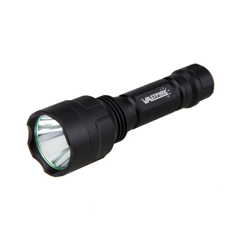 Predator Hunting Green Light LED Flashlight Torch Offset 20mm Rail Mount Kit