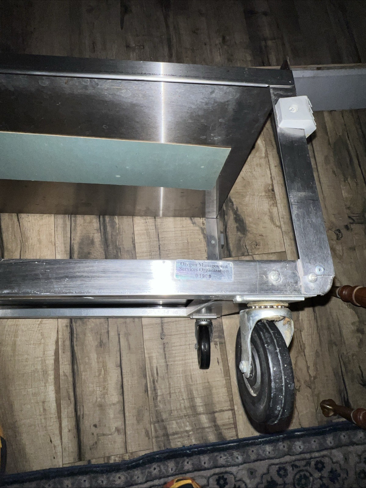 LAKESIDE #311 Utility Restaurant Cart, Stainless Steel, 27”x16”x16”