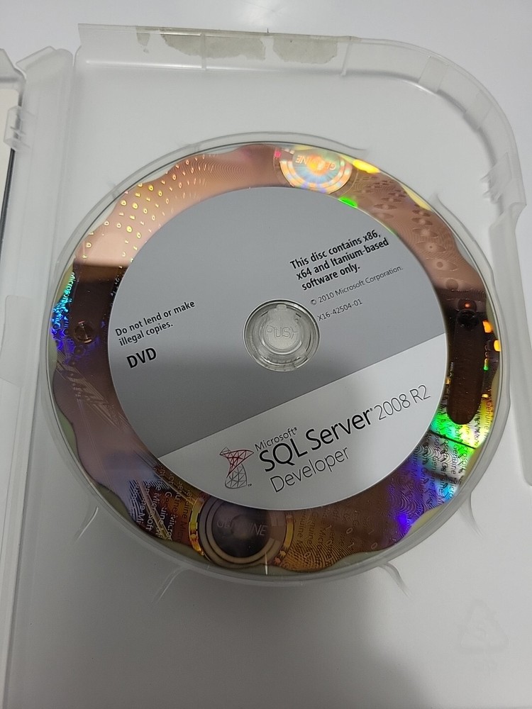 Microsoft SQL Server 2008 R2 Developer DVD x86 / x64