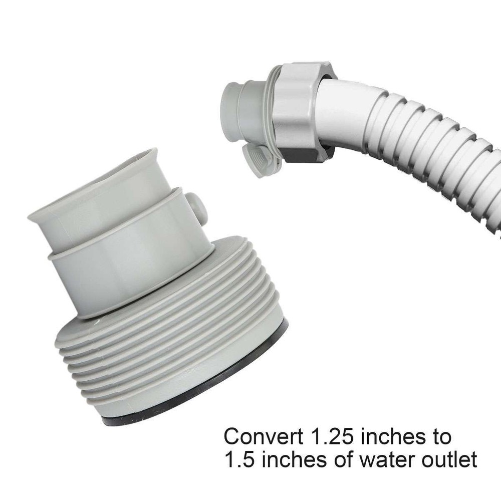 1/2/4PCS Intex Hose Adapter for Replacement Pool Filter Pump Conversion Fitting