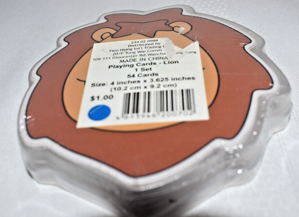 Lion Playing Cards Deck Made in China